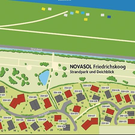 Friedrichskoog-Strandpark 10 Bagian luar foto